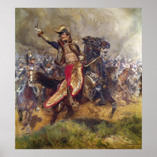 General Antoine-Charles-Louis Lasalle 1912 Poster (Vorne)