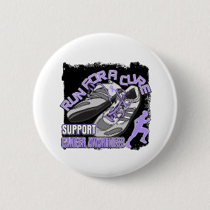 General Cancer - Mann-Lauf für eine Heilung Button