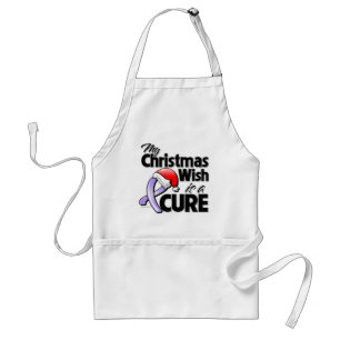 General Cancer My Christmas Wish ist eine Heilung Schürze