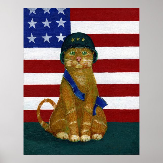 General Catton Canvas Print Poster (Vorne)