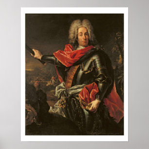 General Count Johann Matthias von der Schulenburg Poster