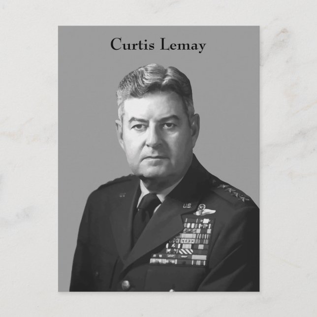 General Curtis Lemay Postkarte (Vorderseite)