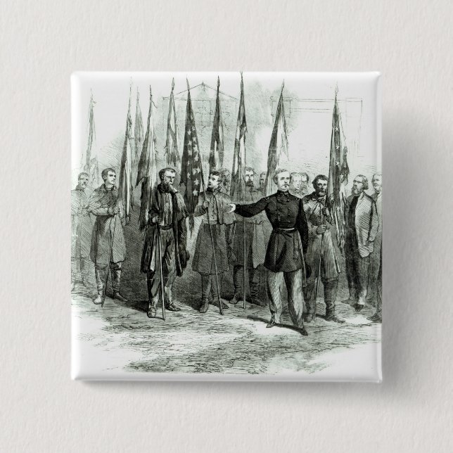 General Custer Button (Vorderseite)