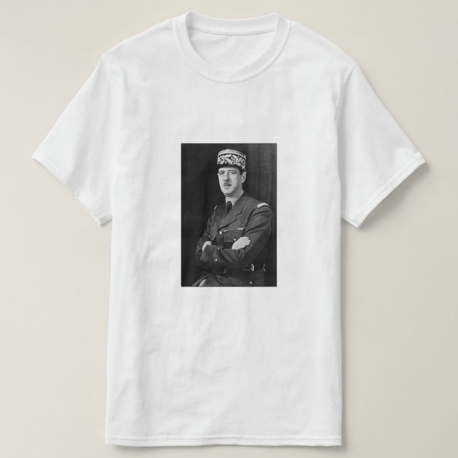 General de Gaulle T-Shirt (Design vorne)