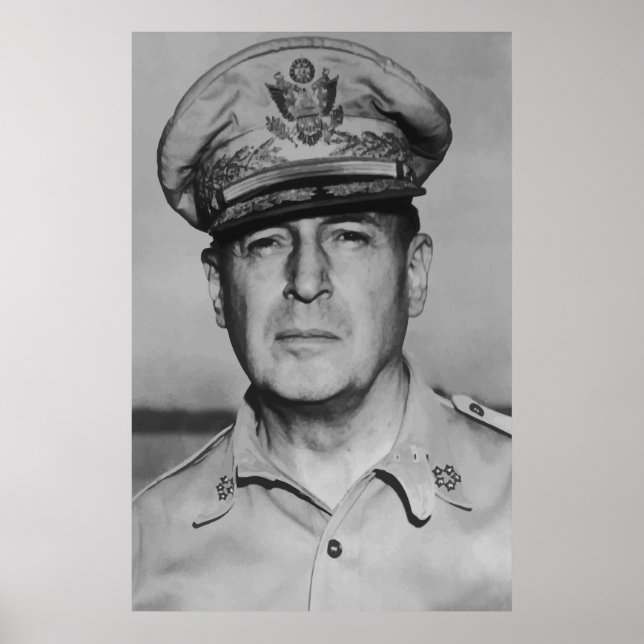 General Douglas MacArthur Poster (Vorne)