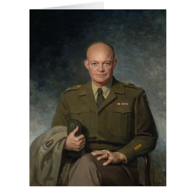 General Dwight Eisenhower 5-Sterne-Portrait (Vorderseite)