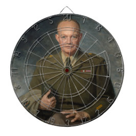 General Dwight Eisenhower 5-Sterne-Portrait Dartscheibe