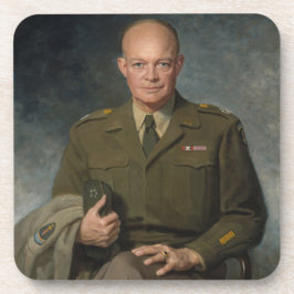 General Dwight Eisenhower 5-Sterne-Portrait Getränkeuntersetzer