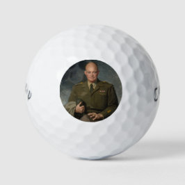 General Dwight Eisenhower 5-Sterne-Portrait Golfball