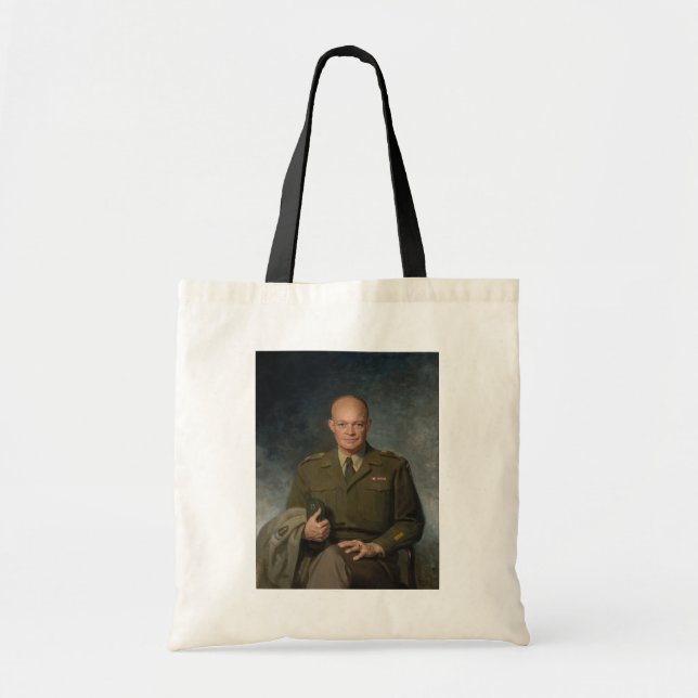 General Dwight Eisenhower 5-Sterne-Portrait Tragetasche (Vorne)