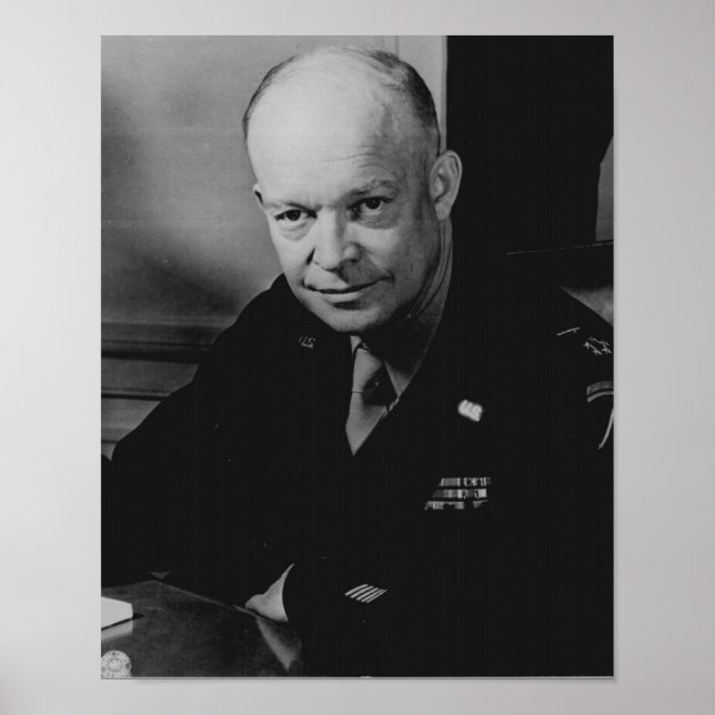 General Eisenhower Poster (Vorne)