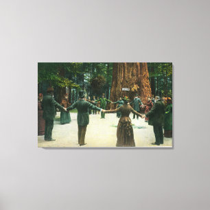 General Fremont Showing Circumference of a Leinwanddruck