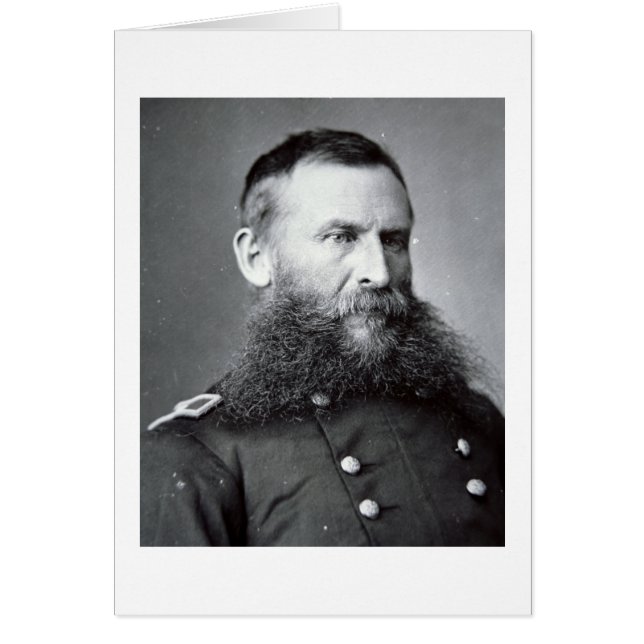 General George Crook (b/w Foto) (Vorne)