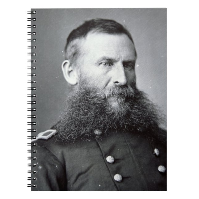 General George Crook (b/w Foto) Notizblock (Vorderseite)