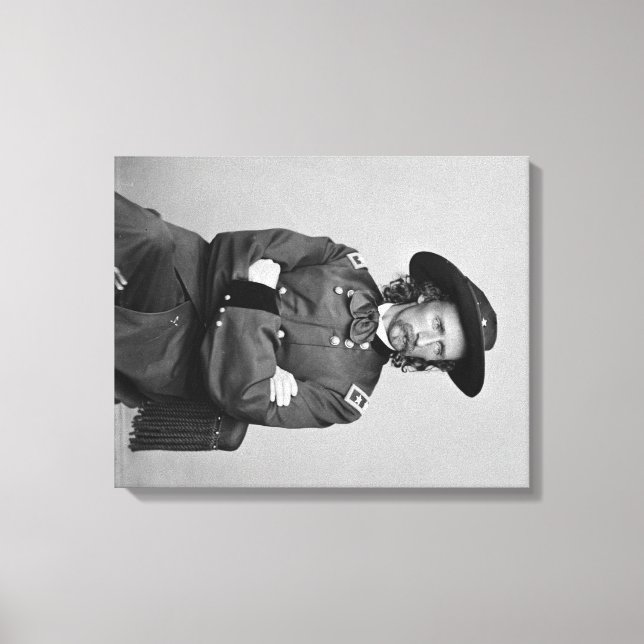 General George Custer Fotograph #1 Leinwanddruck (Vorderseite)
