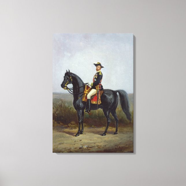 General George Ernest Boulanger Leinwanddruck (Vorderseite)