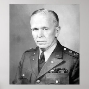 General George Marshall Poster