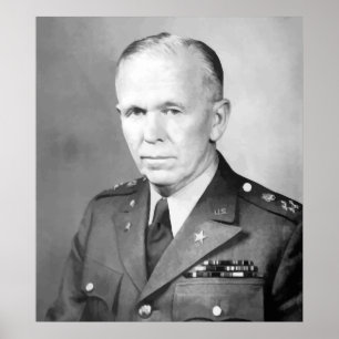 General George Marshall Poster