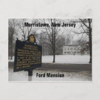 General George Washington's HQ 1779-80 Morristown,