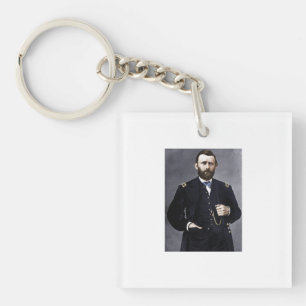 General Grant für den zivilen Krieg Schlüsselanhänger