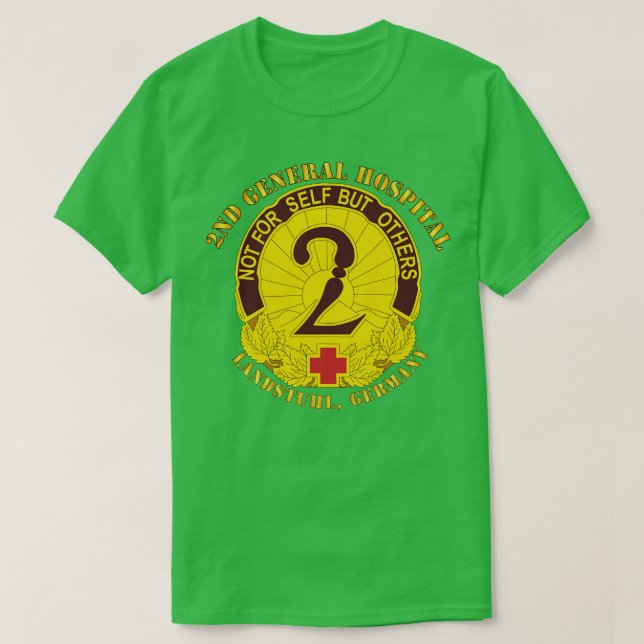General Hospital Landstuhl Deutschland T-Shirt (Design vorne)