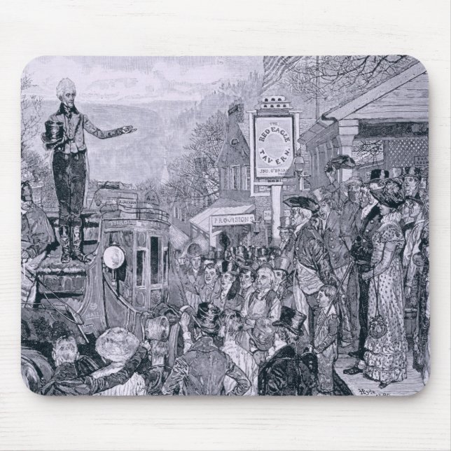 General Jackson, gewählter Präsident Mousepad (Vorne)