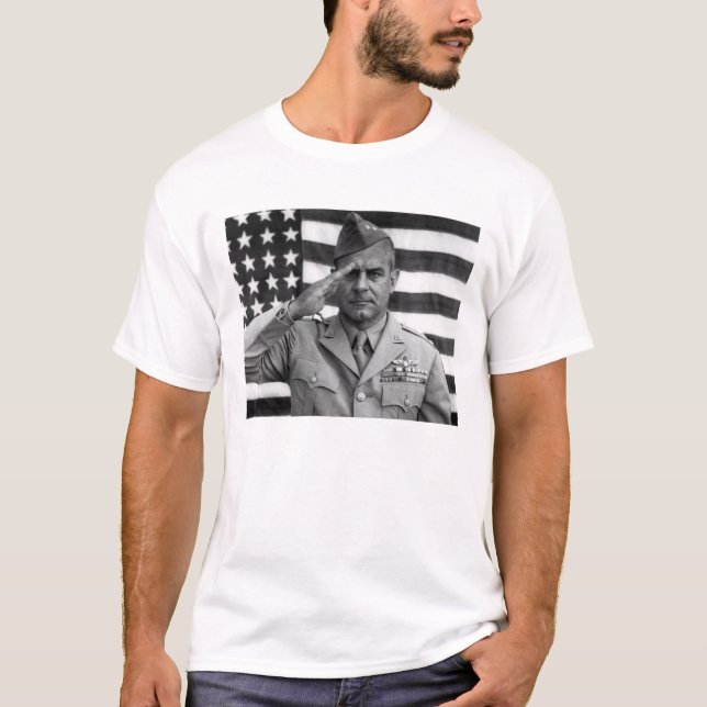 General James Doolittle Saluting -- WW2 T-Shirt (Vorderseite)