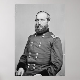 General James Garfield Poster