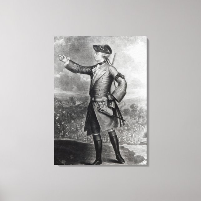 General James Wolfe Leinwanddruck (Vorderseite)