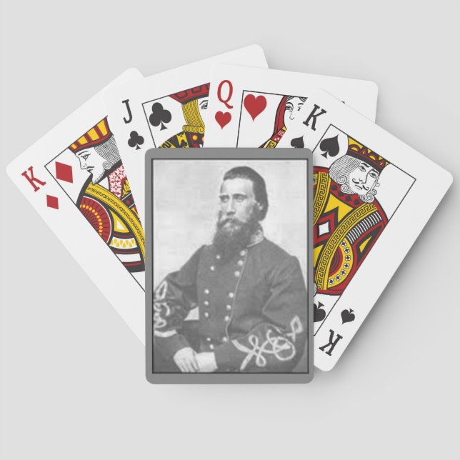 GENERAL JOHN BELL HOOD SPIELKARTEN (Rückseite)