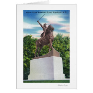 General John Stark Statue View