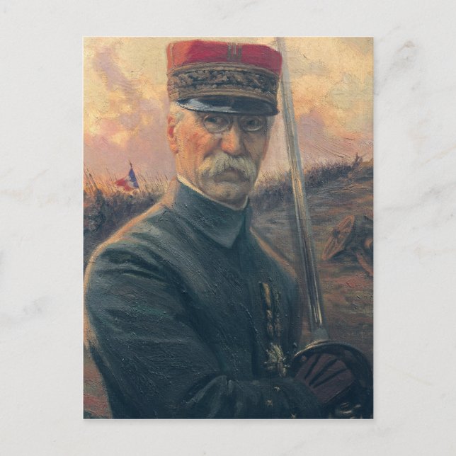 General Joseph Gallieni Postkarte (Vorderseite)