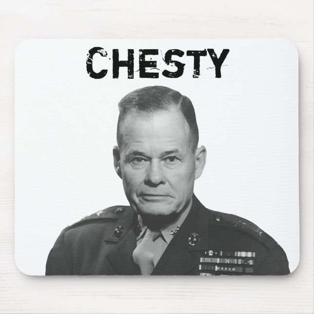 General Lewis Puller -- "Chesty " Mousepad (Vorne)