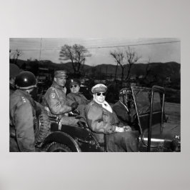 General MacArthur und Personal Poster