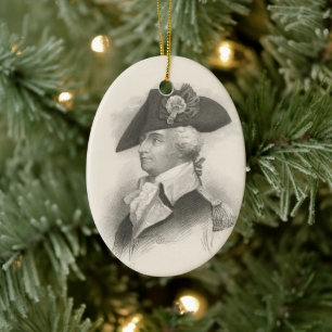 General Mad Anthony Wayne Keramik Ornament