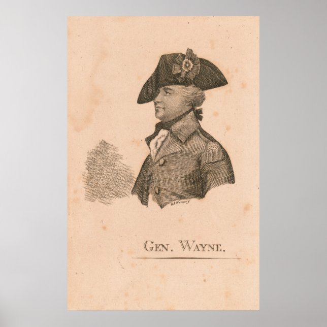General Mad Anthony Wayne Poster (Vorne)