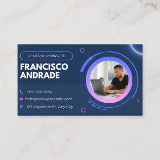 General manager | Professional Business Card Visitenkarte