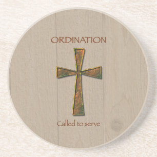 General Ordination Congratulations, Metal Design C Sandstein Untersetzer