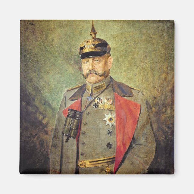 General Paul von Hindenburg, c.1916 Magnet (Vorne)