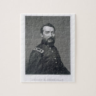 General Philip Sheridan, graviert von einem