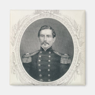 General Pierre Gustave Toutant Beauregard Magnet