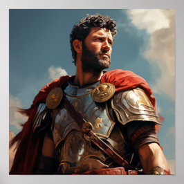 General Roman Maximus als Gladiator Poster - Anci