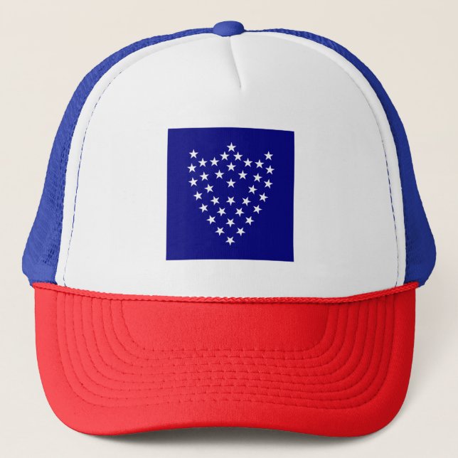 General Sherman's Battle Flag Trucker's Hat Truckerkappe (Vorderseite)
