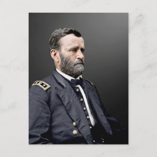 General Ulysses S. Grant Postkarte