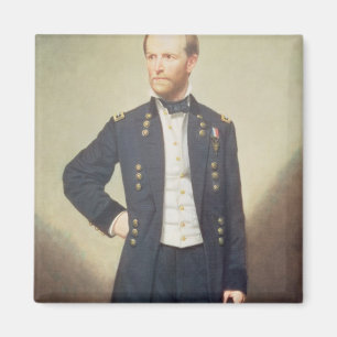 General William Sherman 1866 Magnet