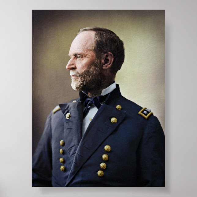 General William Sherman Poster (Vorne)
