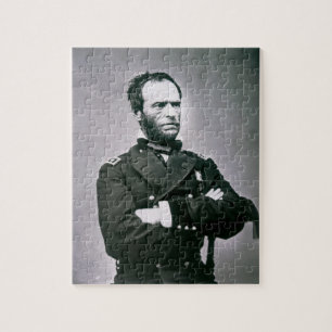 General William T. Sherman (1820-91) (b/w Foto)
