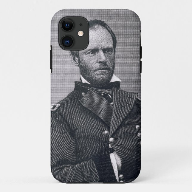 General William Tecumseh Sherman, graviert nach a Case-Mate iPhone Hülle (Rückseite)
