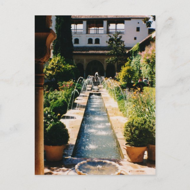 Generalife Postkarte (Vorderseite)