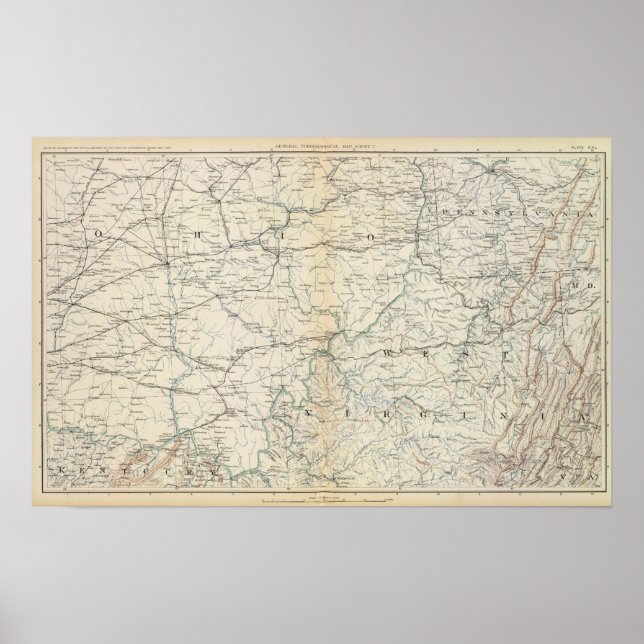 Generalkarte V Poster (Vorne)